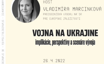 V. MARCINKOVÁ: Vojna na Ukrajine