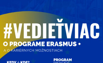#VedieťViac o programe Erasmus